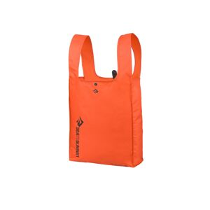 SEA TO SUMMIT nákupní taška Fold Flat Pocket Shopping Bag barva: oranžová