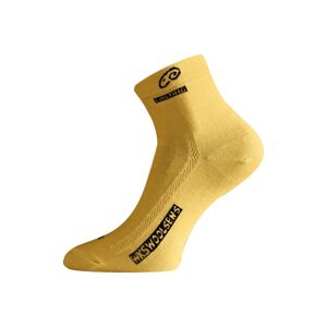 Lasting WKS 640 hořčicové ponožky z merino vlny Velikost: (38/41) M ponožky