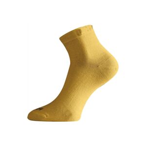 Lasting WAS 640 hořčicové ponožky z merino vlny Velikost: (42-45) L ponožky