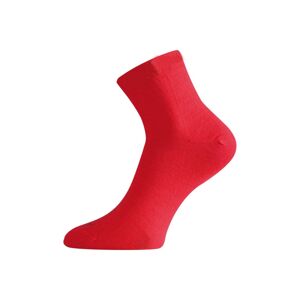 Lasting WAS 388 červené ponožky z merino vlny Velikost: (38-41) M ponožky