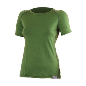 Lasting ALEA 6060 zelené vlněné merino triko Velikost: XL