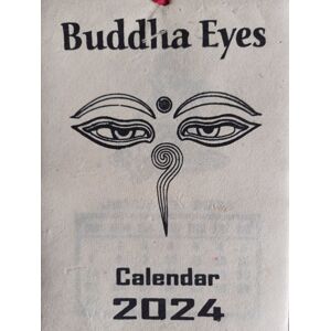 nepálský kalendář 2024 (malý) - Buddha Eyes