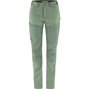 FJÄLLRÄVEN Abisko Midsummer Trousers W Reg, Jade Green-Patina Green velikost: 38