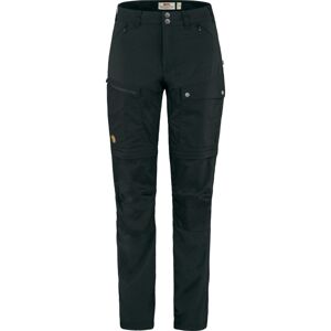 FJÄLLRÄVEN Abisko Midsummer Zip Off Trousers W, Black velikost: 38