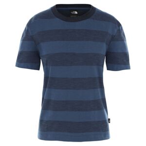 THE NORTH FACE W S/S Stripe Top, Urban Navy velikost: M