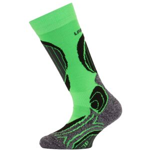 Lasting SJB 609 zelené dětské ponožky Velikost: (34-37) S ponožky