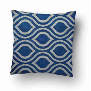 Top textil Povlak na polštářek Geometry modrý 1 - 40x40 cm (34)