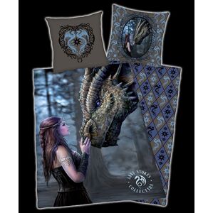 Top textil Bavlněné povlečení Dark Dragon 135x200, 80x80cm
