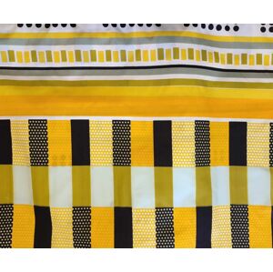 Top textil Povlak na polštář Geometry žlutá 45x65 cm