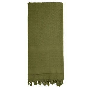ROTHCO Šátek SHEMAGH SOLID 107 x 107 cm ZELENÝ Barva: Zelená