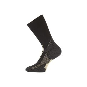 Lasting SCA 907 černé lyžařské ponožky Velikost: (42-45) L ponožky