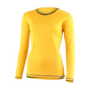 Lasting dámské merino triko MATA žluté Velikost: L