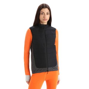 Dámská vesta ICEBREAKER Wmns MerinoLoft™ Vest, Black/Jet Heather/Cb velikost: S