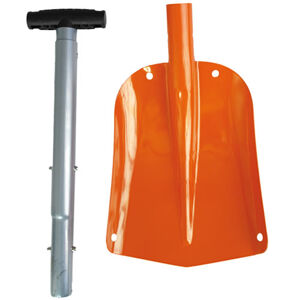 MIL-TEC® Lopata na sníh LAVINOVÁ skládací s pouzdrem Barva: Oranžová