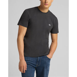 Lee  SS PATCH LOGO TEE WASHED BLACK