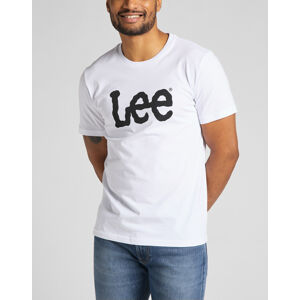 Lee pánské triko
 WOBBLY LOGO TEE WHITE