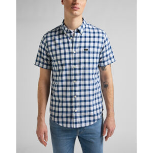 Lee  LEE BUTTON DOWN SS WASHED BLUE